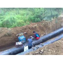 Tubo de solda de topo HDPE