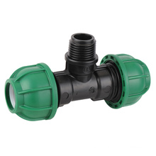 China wholesale irrigation fittings male threaded tee for water system