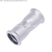 Aço inoxidável M tipo imprensa Pipefitting acoplamento igual