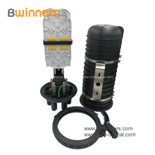 Cierre de empalme de fibra óptica de 144 núcleos 1 en 4 domo